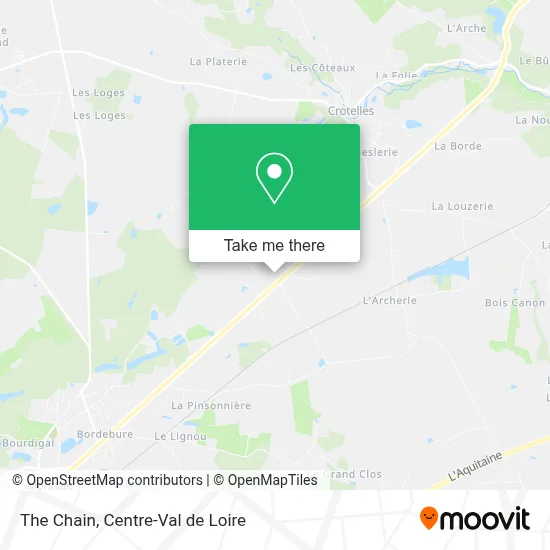 La Chaîne map