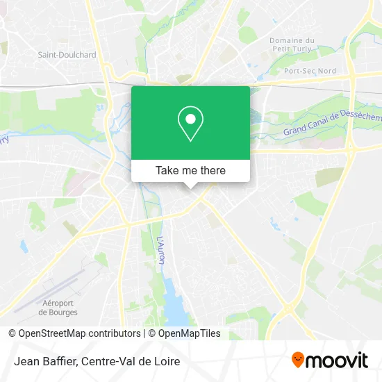 Jean Baffier map
