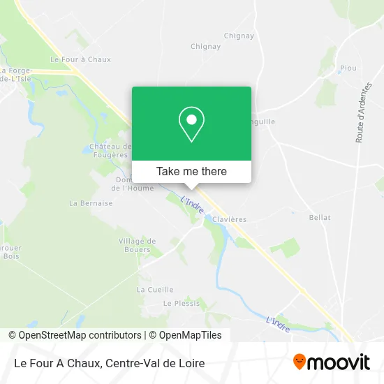 Le Four A Chaux map