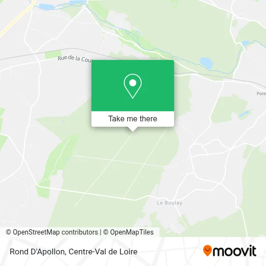 Mapa Rond D'Apollon