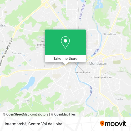 Intermarché map