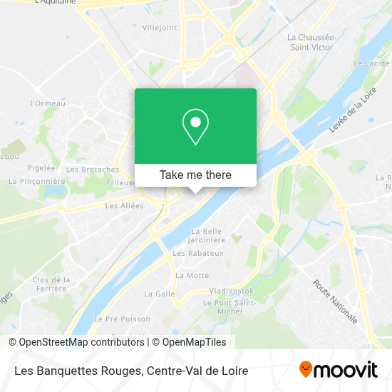 Les Banquettes Rouges map