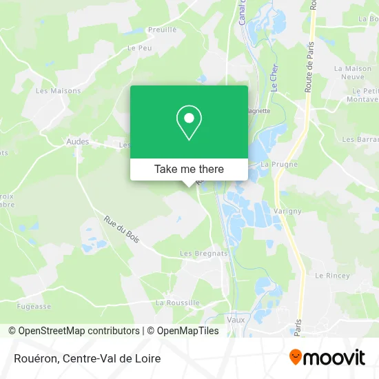 Rouéron map