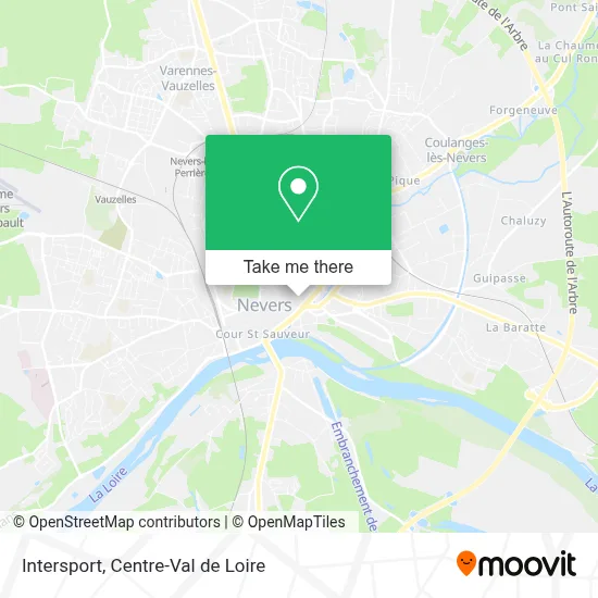 Intersport map