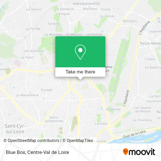 Blue Box map