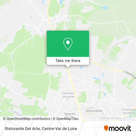 Ristorante Del Arte map