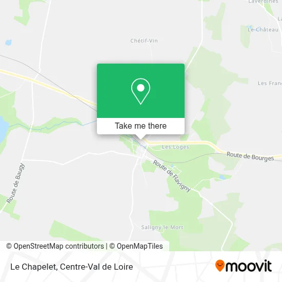 Le Chapelet map