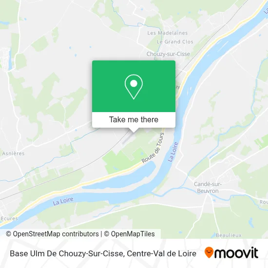 Base Ulm De Chouzy-Sur-Cisse map