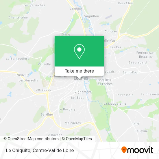 Le Chiquito map