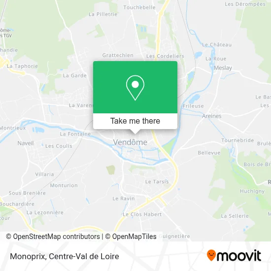 Monoprix map