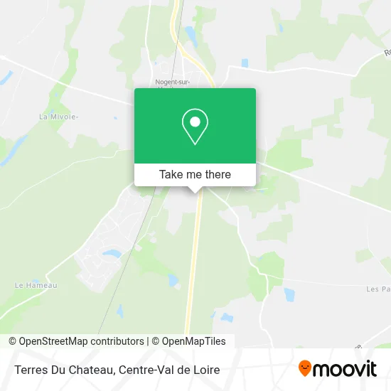 Terres Du Chateau map
