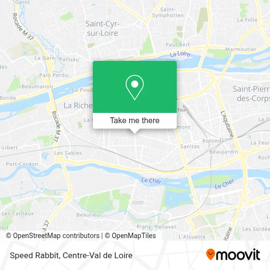 Speed Rabbit map