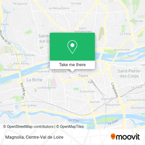 Magnolia map
