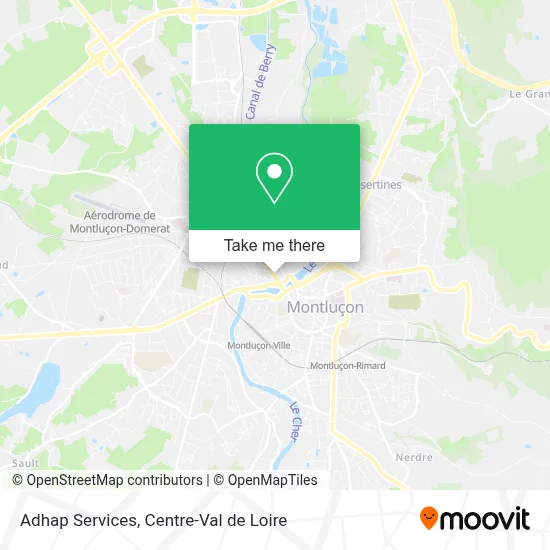 Adhap Services map
