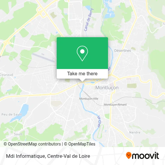 Mdi Informatique map