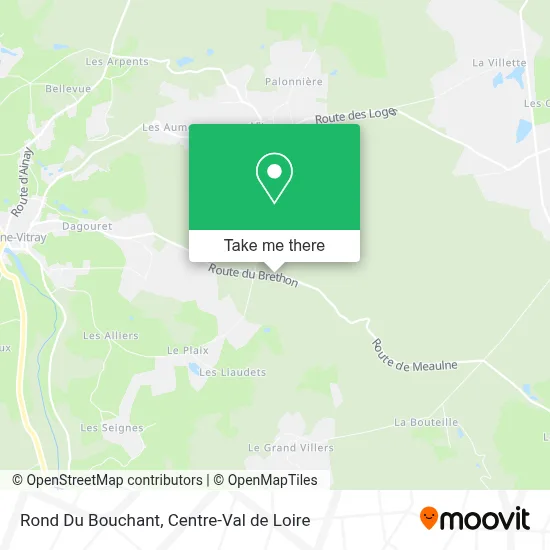 Rond Du Bouchant map