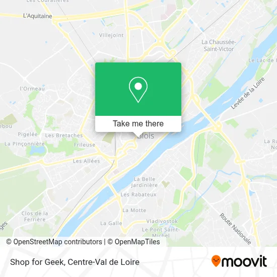 Shop For Geek map