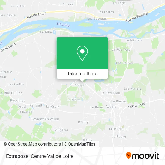Extrapose map