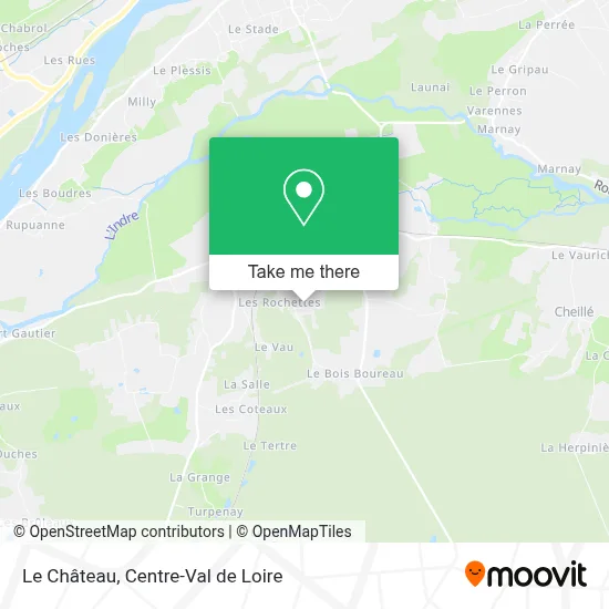 Le Château map