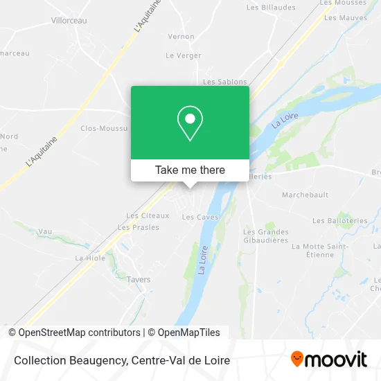 Collection Beaugency map