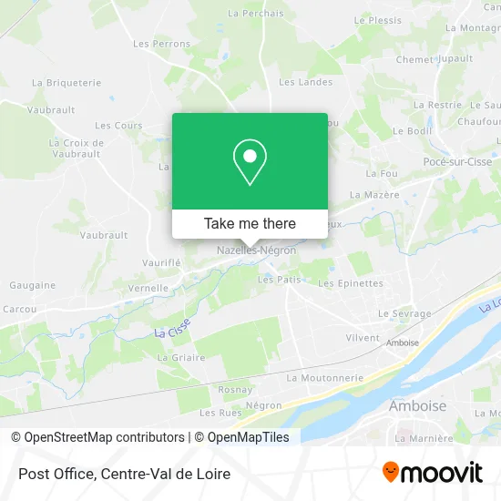 Poste map