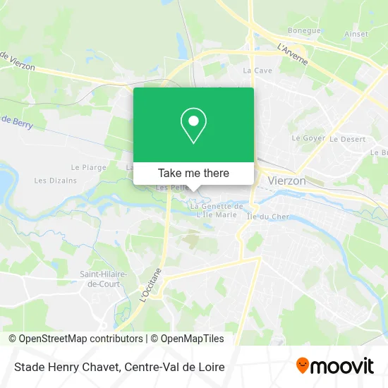 Stade Henry Chavet map