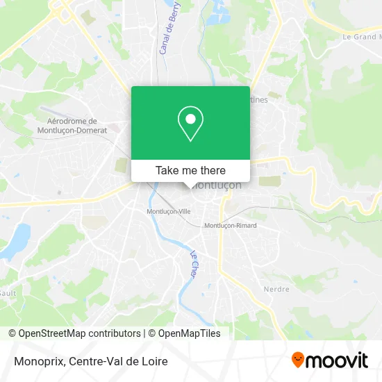 Monoprix map