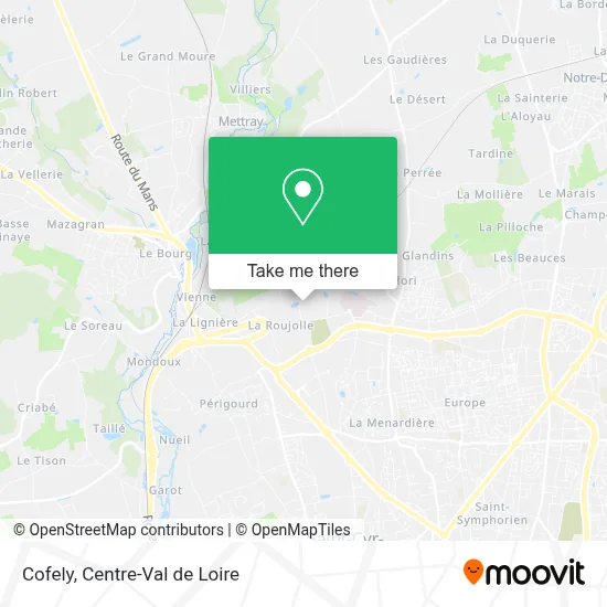 Cofely map