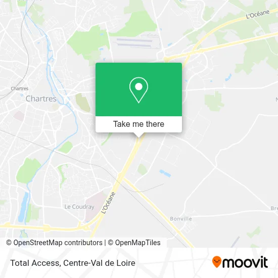 Total Access map