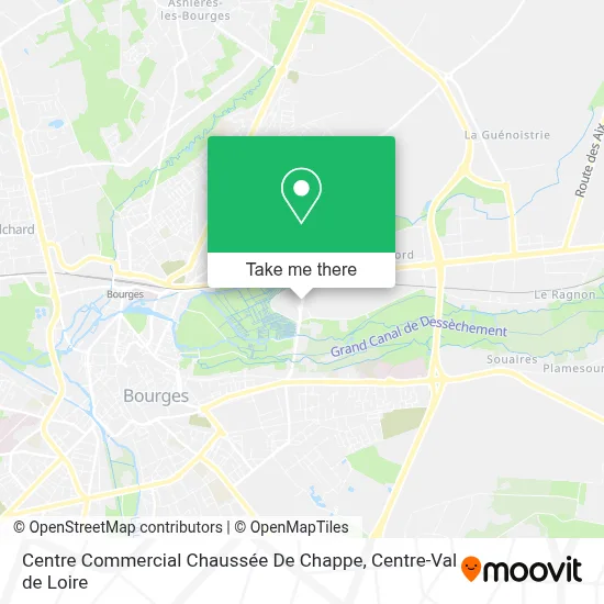 Centre Commercial Chaussée De Chappe map