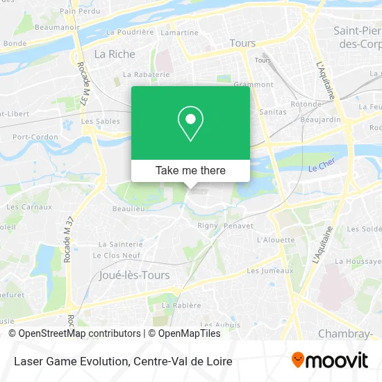 Laser Game Evolution map
