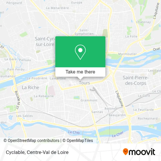 Cyclable map