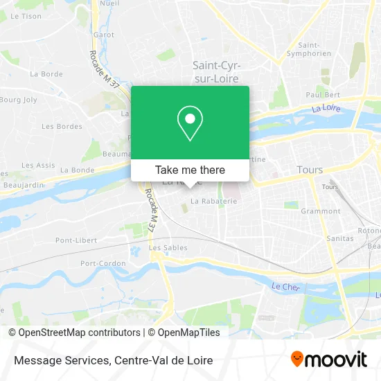 Message Services map