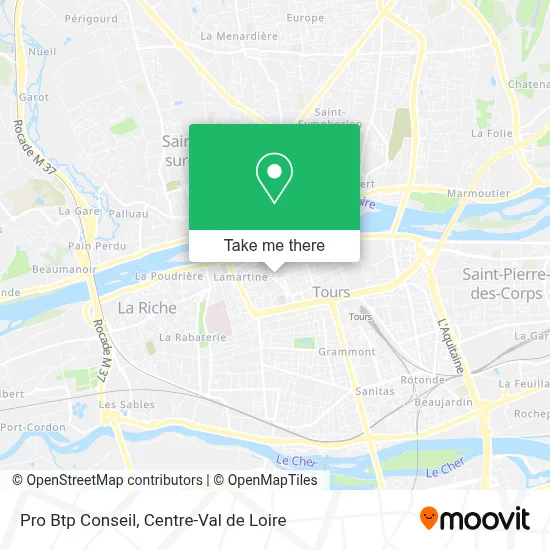 Pro Btp Conseil map