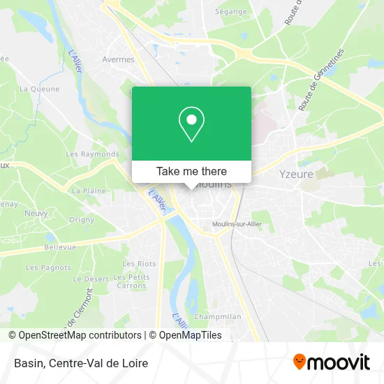 Bassin map