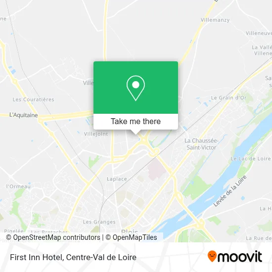 First Inn Hotel map