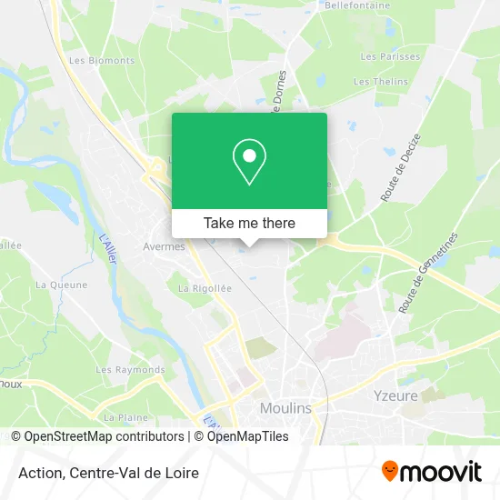 Action map