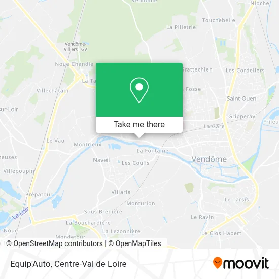 Equip'Auto map