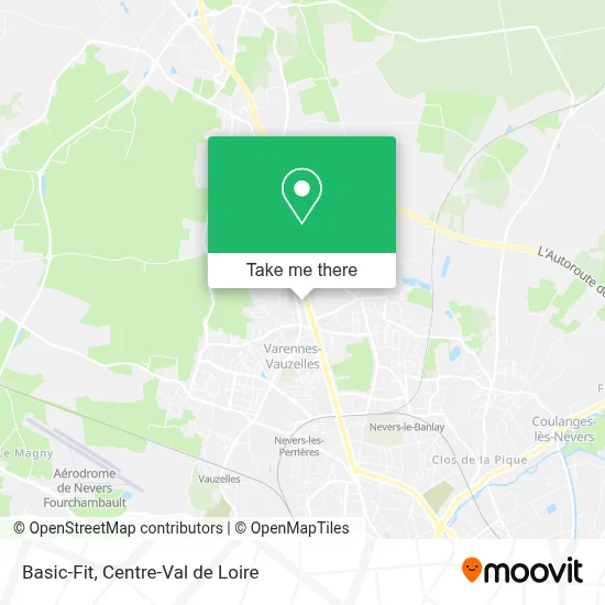 Basic-Fit map