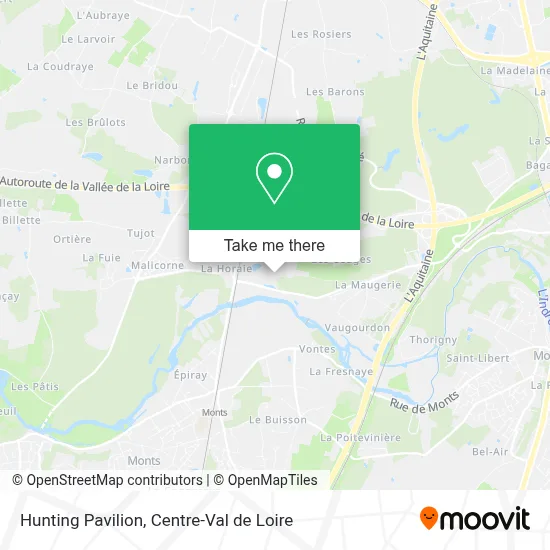 Pavillon De Chasse map