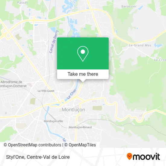 Styl'One map