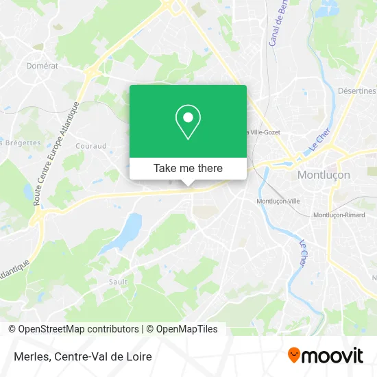 Merles map