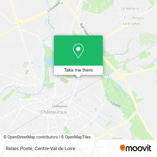 Relais Poste map