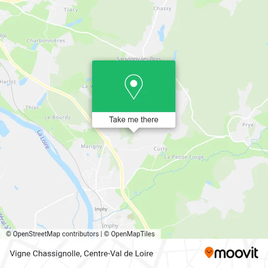 Vigne Chassignolle map