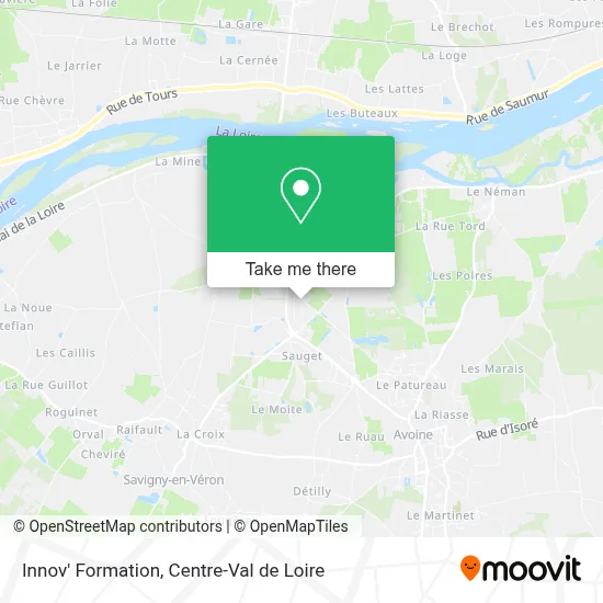 Innov' Formation map