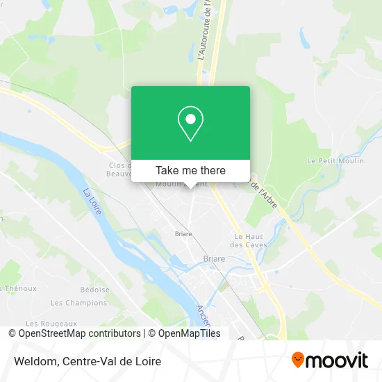 Weldom map