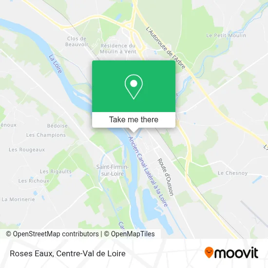 Roses Eaux map