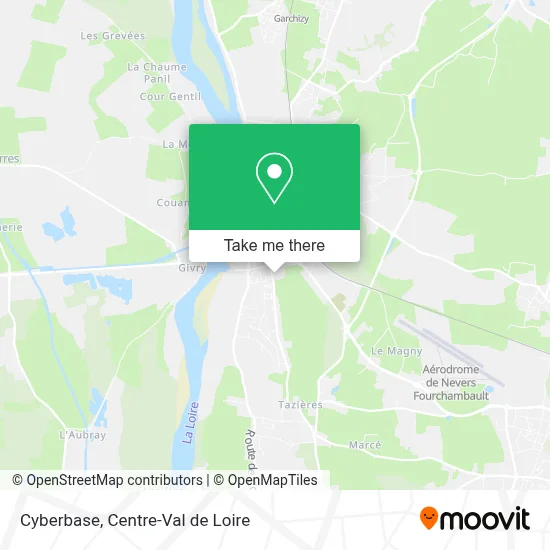 Cyberbase map