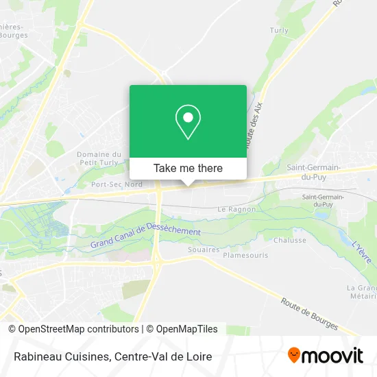 Rabineau Cuisines map