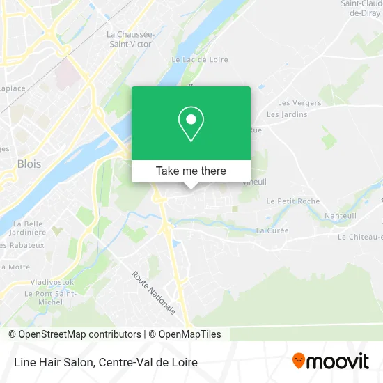 Line Coiffure map